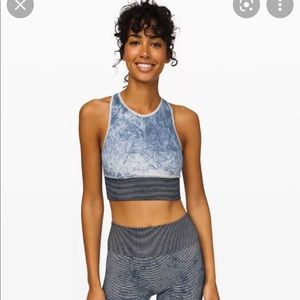 BNWT lululemon ebb to train longline bra size 6